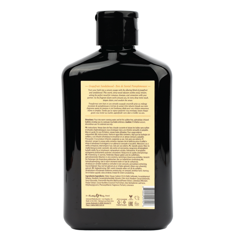 Aphrodisiac Collection Bubble Bath - Grapefruit Sandalwood 8.4oz