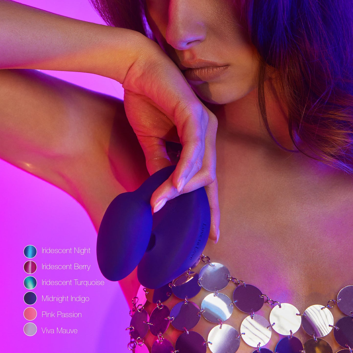 Wonderlover Remote Controlled Clitoral & G-Spot Vibe - Midnight Indigo