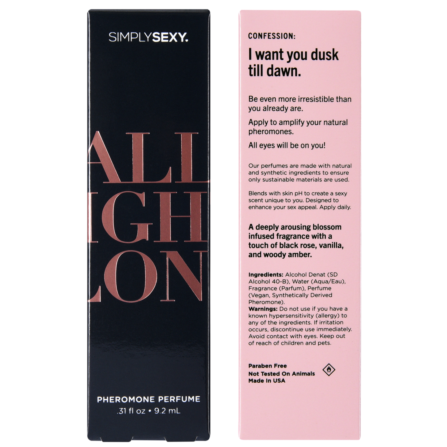 All Night Long - Pheromone Perfume Spray
