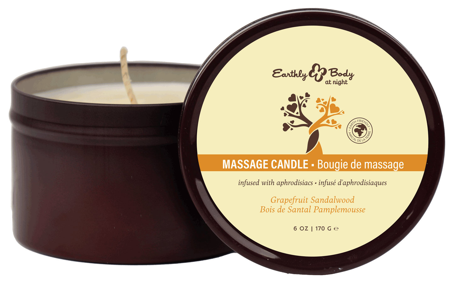 Massage Candle Aphrodisiac Collection - Grapefruit Sandalwood