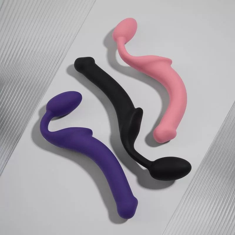 Bendable Strapless Strap-On Medium - Pink