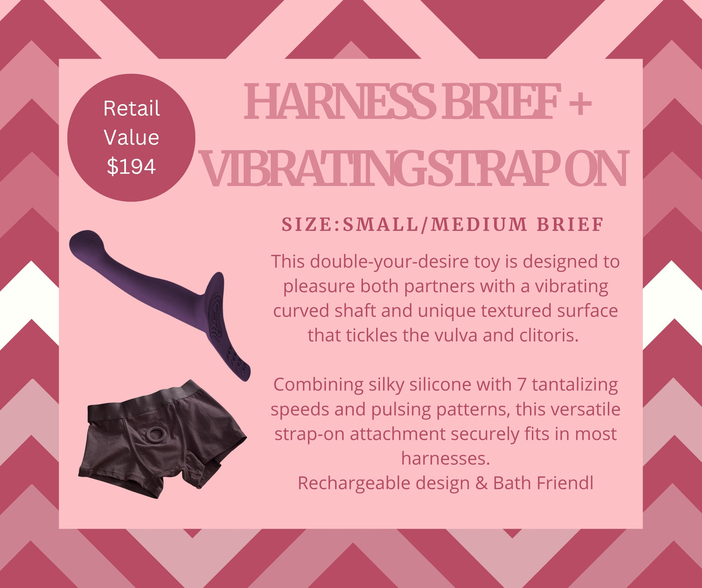 Strap On + Brief - Small/Medium