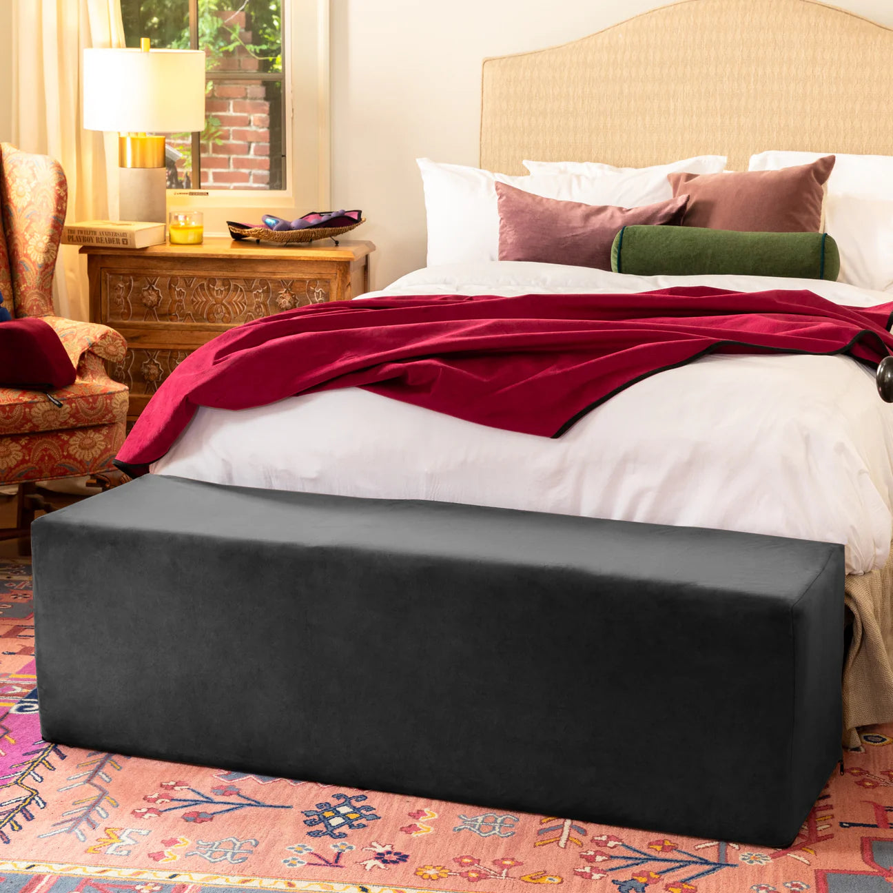 Aria Flip Chaise - Convertible Sex Chair And Bed Bench - Grey
