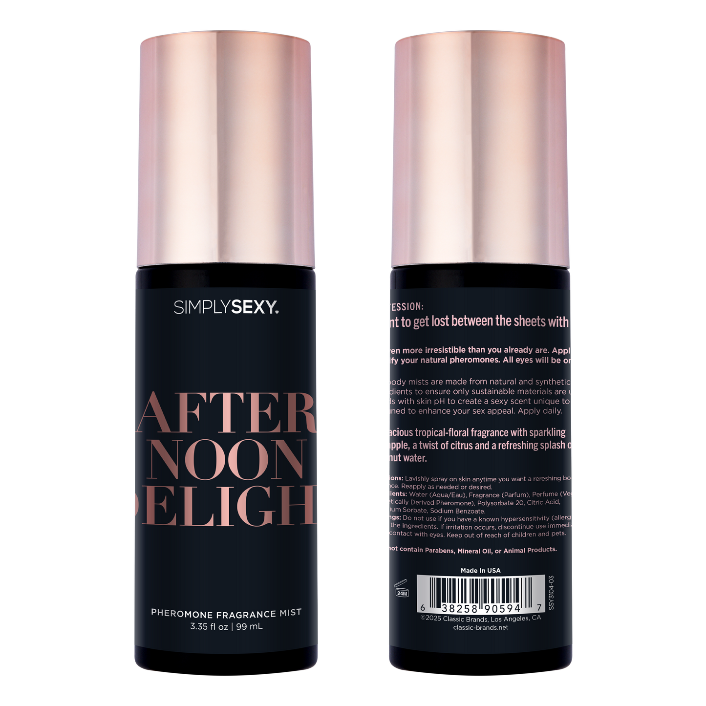 Afternoon Delight - Pheromone Body Mist