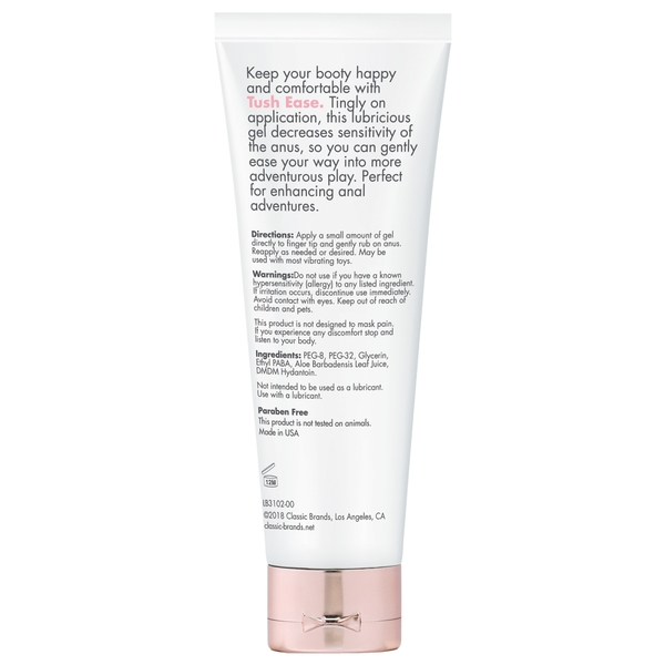 Tush Ease - Anal Relaxant with Benzocaine