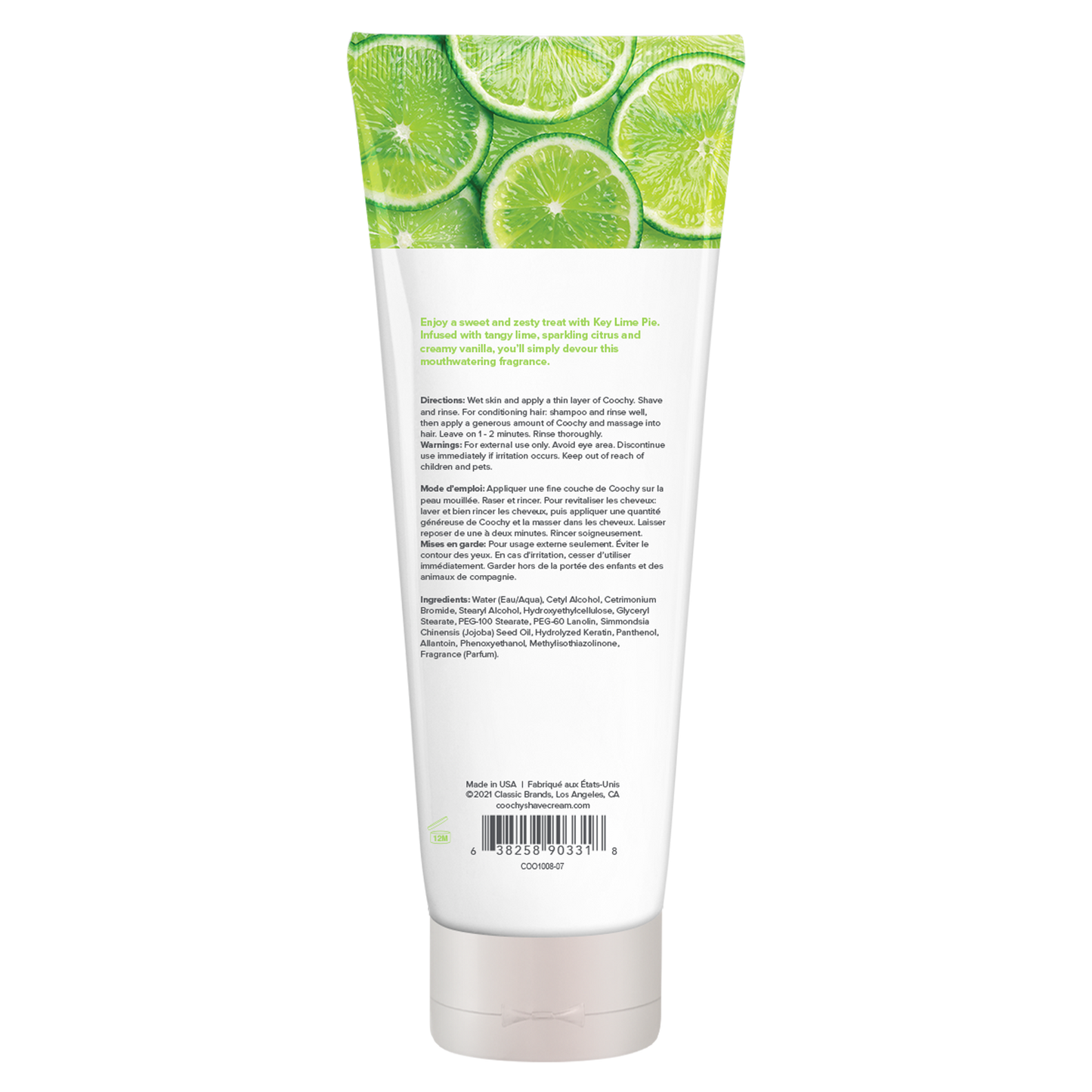 Coochy Shave Cream - Key Lime Pie 7.2oz
