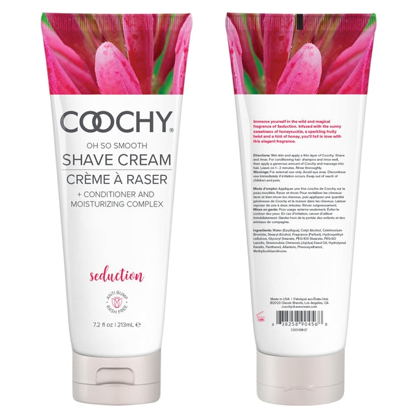 Coochy Shave Cream - Seduction 7.2oz