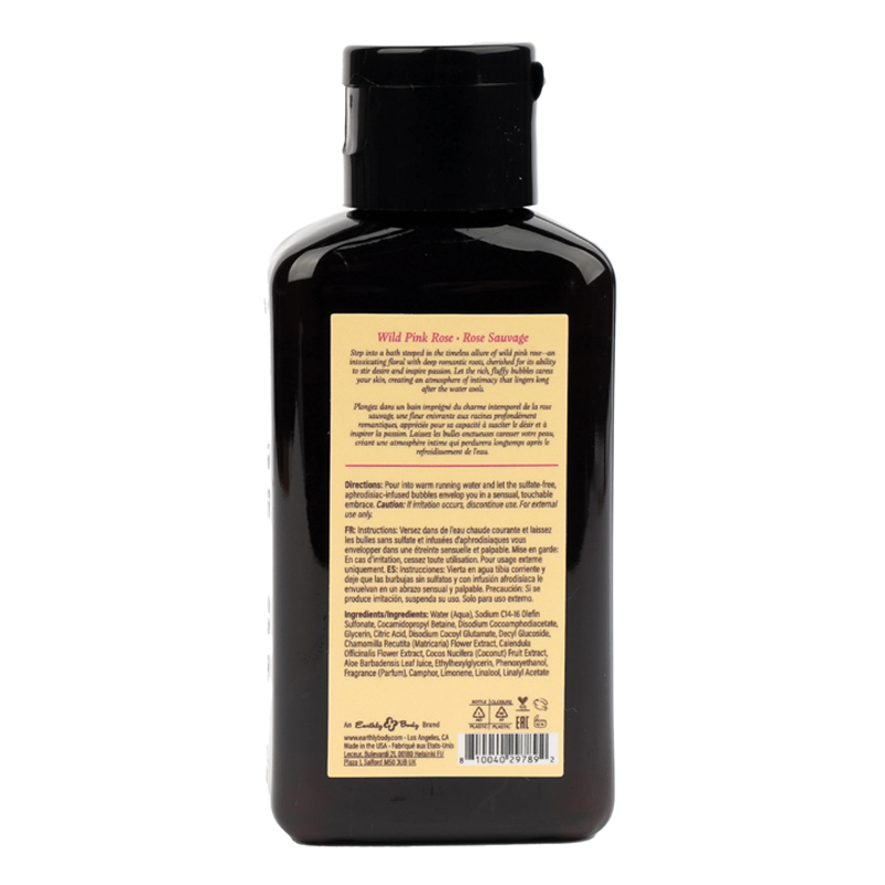 Aphrodisiac Collection Bubble Bath - Wild Pink Rose 2oz