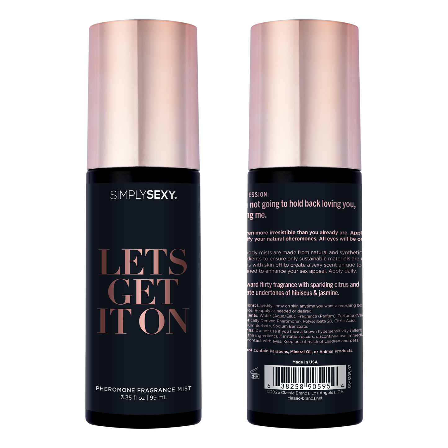 Let’s Get It On - Pheromone Body Mist
