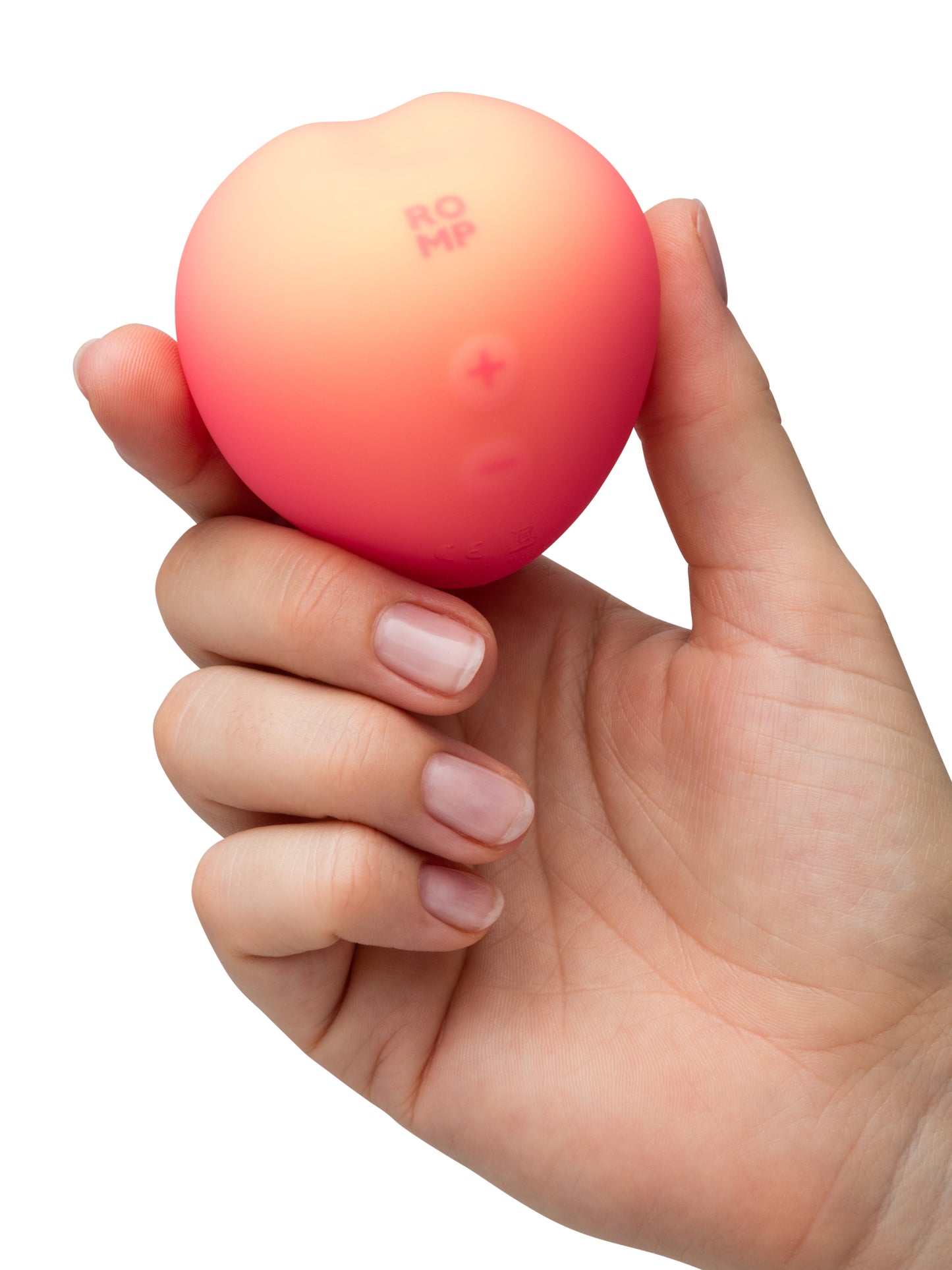 Pink Peach Clitoral Suction Toy
