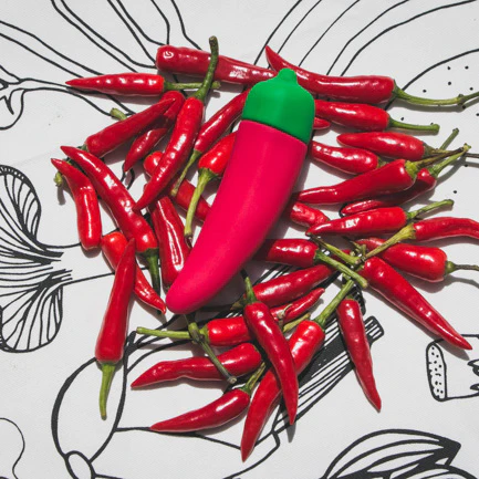 Chili Pepper Emoji Vibrator