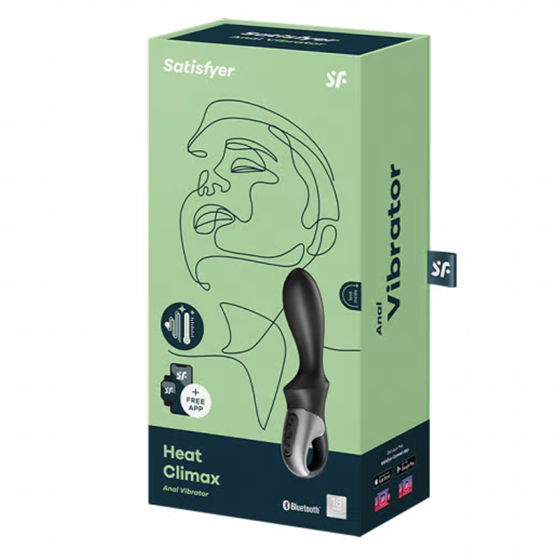 Heat Climax App Enabled Heating Anal Vibrator