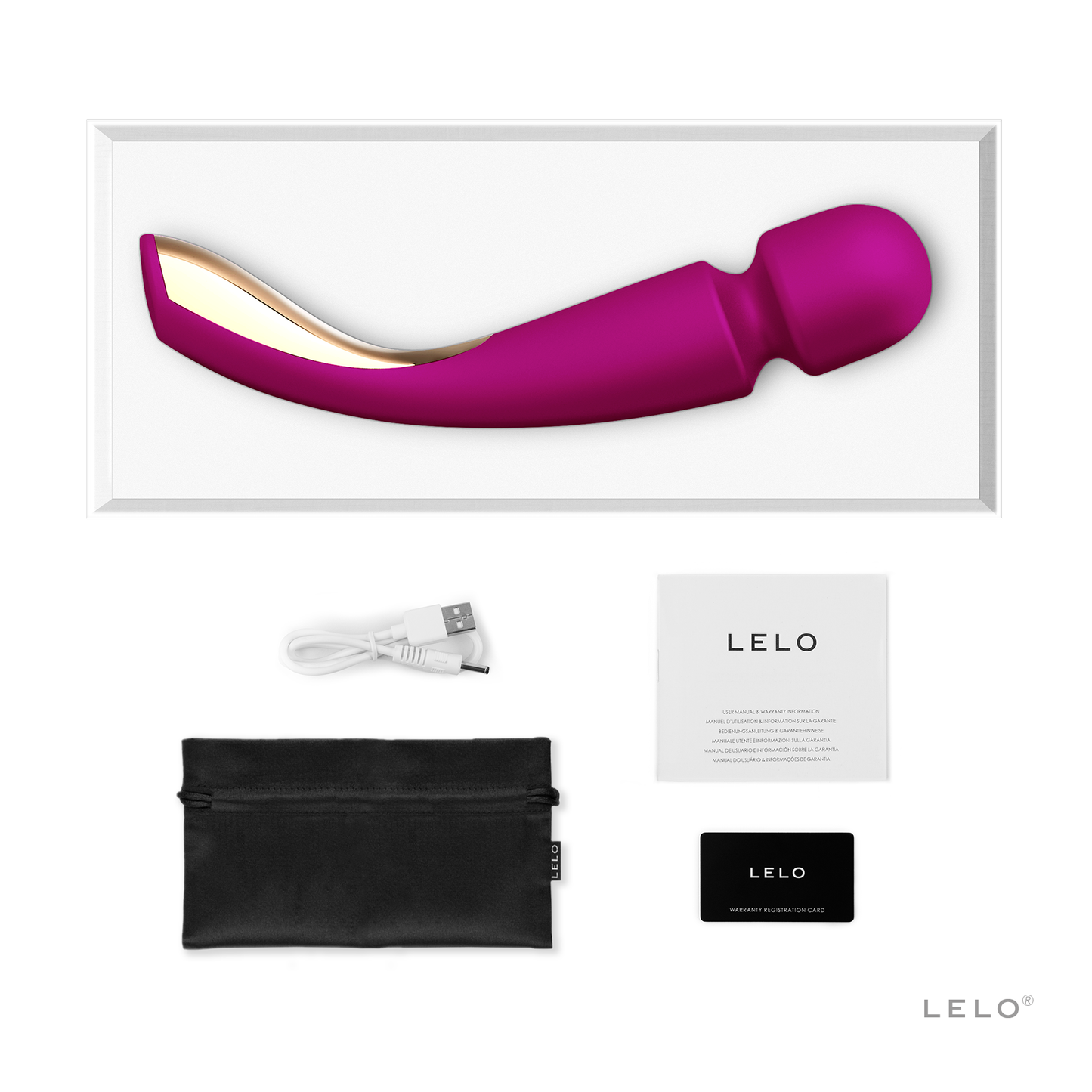 Smart Wand 2 Large - Deep Rose