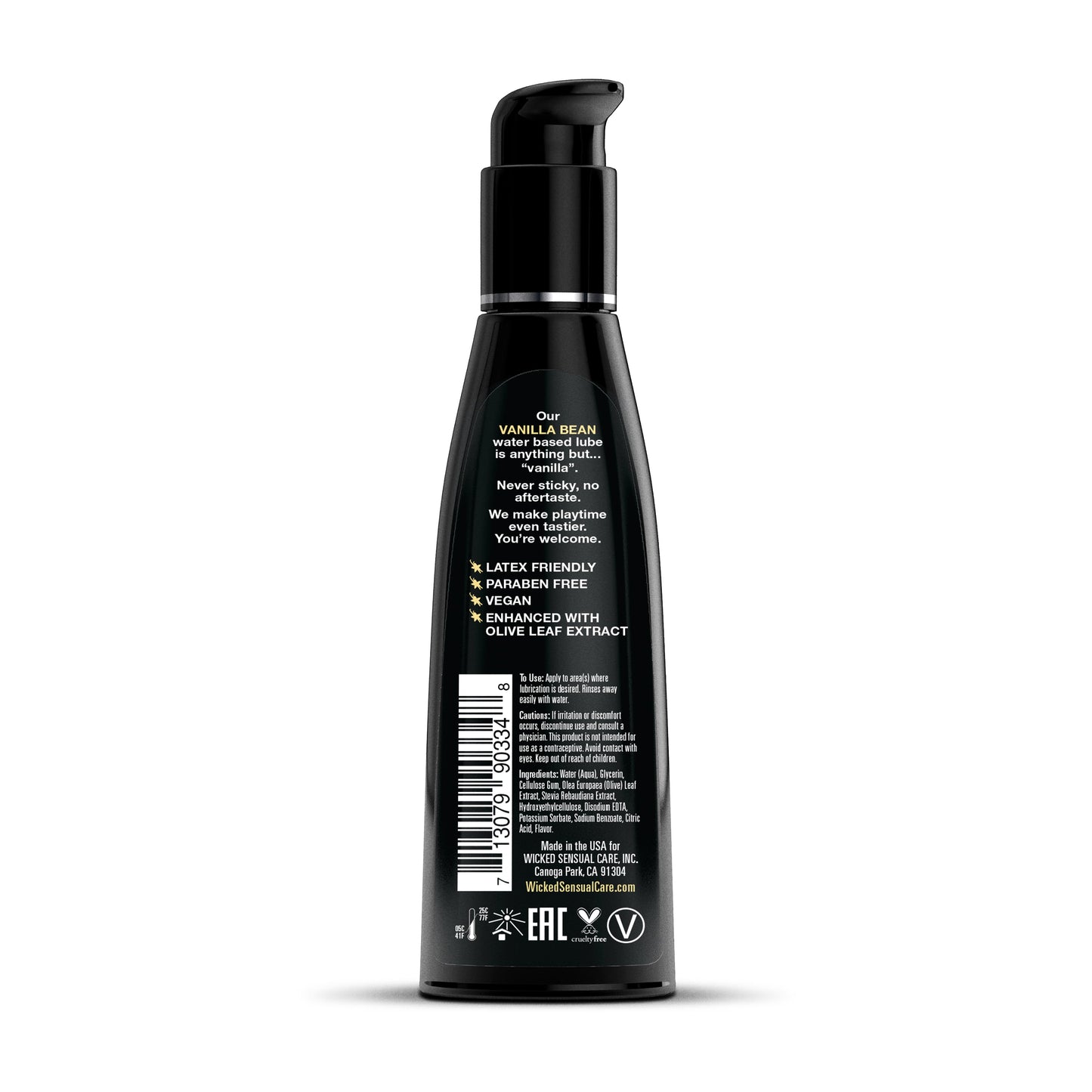 Aqua Vanilla Bean Lubricant