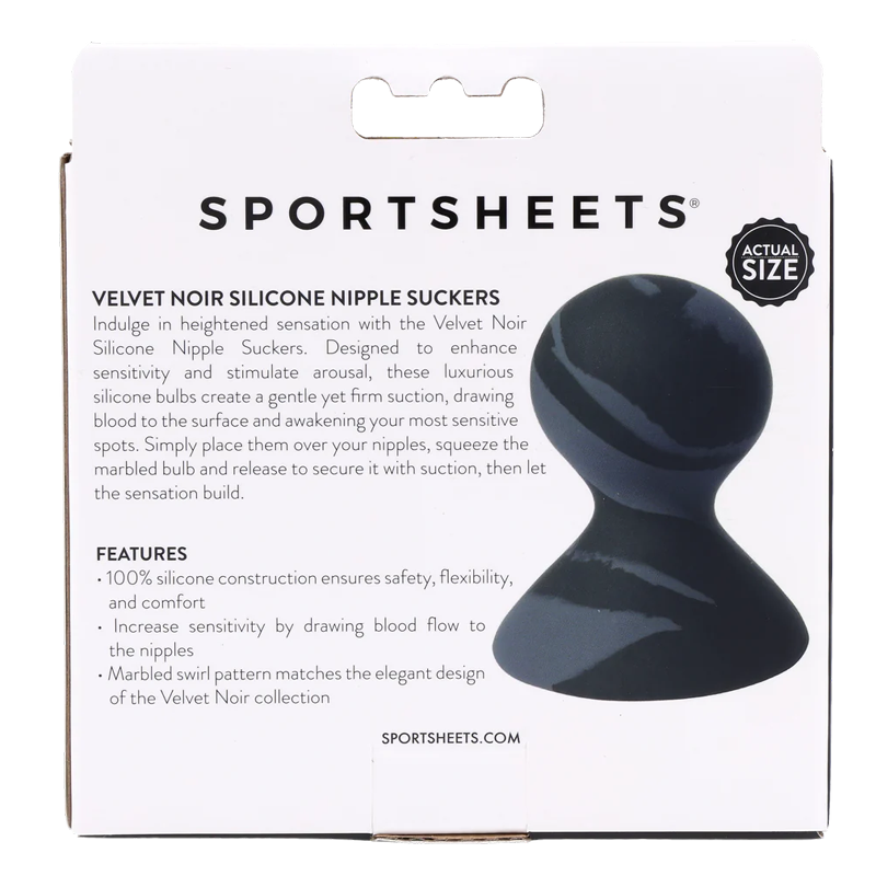 Velvet Noir - Silicone Nipple Suckers