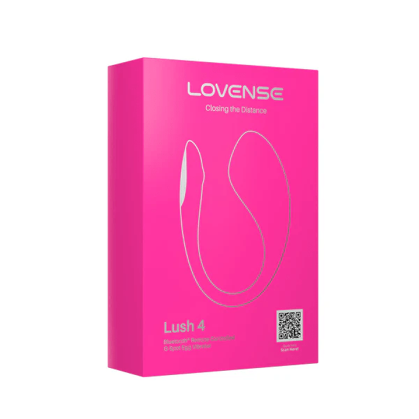 Lush 4 - Remote Controlled Vibrator - Pink