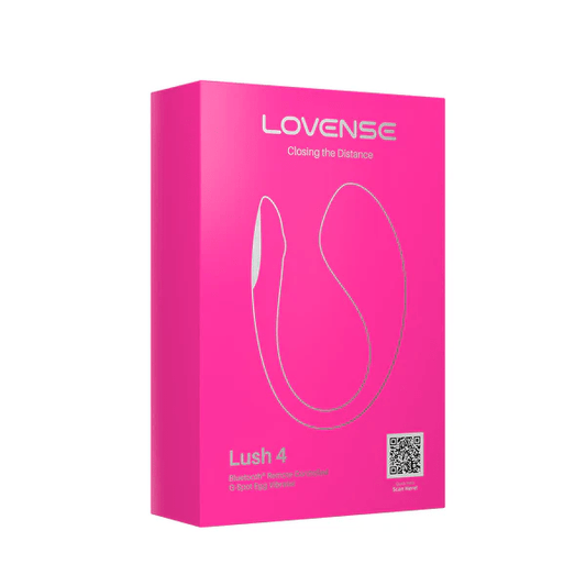 Lush 4 - Remote Controlled Vibrator - Pink