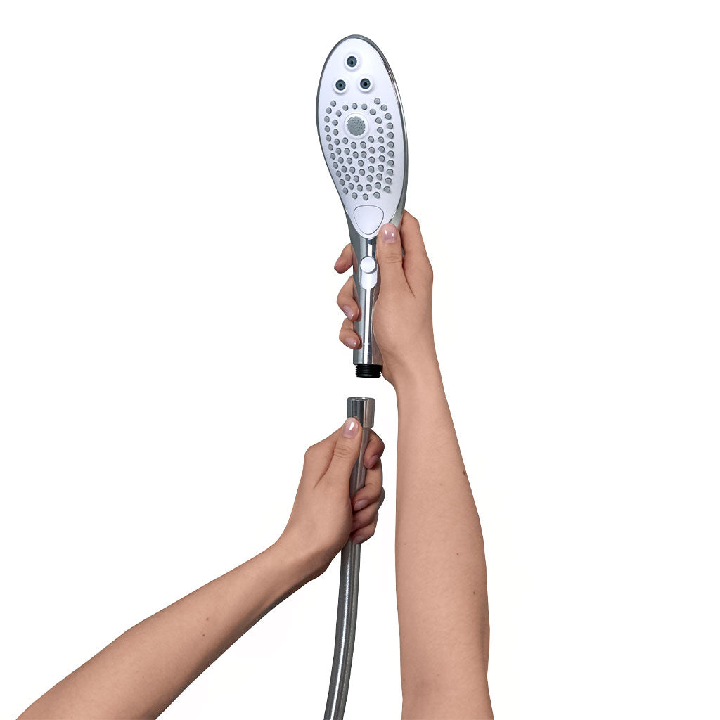 Wave - Showerhead Jet Vibrator Chrome