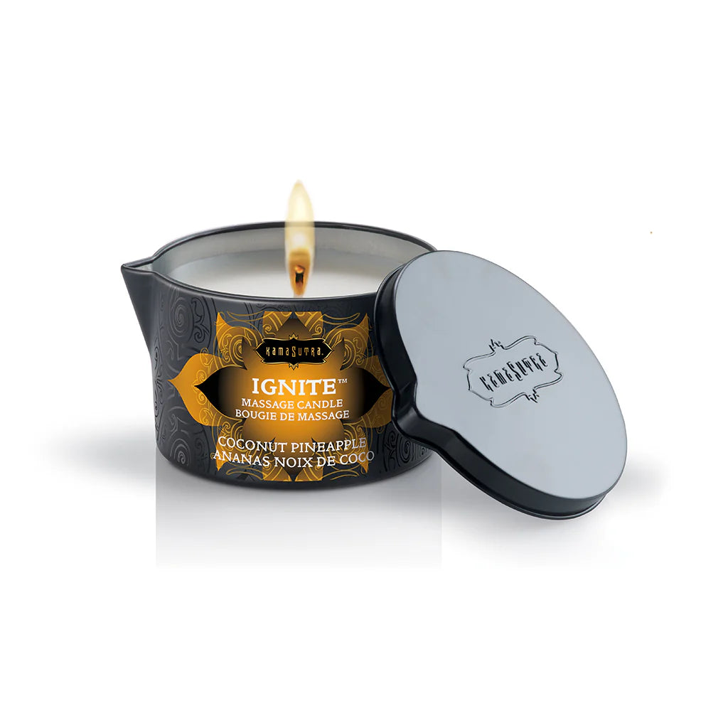 Ignite Massage Oil Candle - Coconut Pineapple