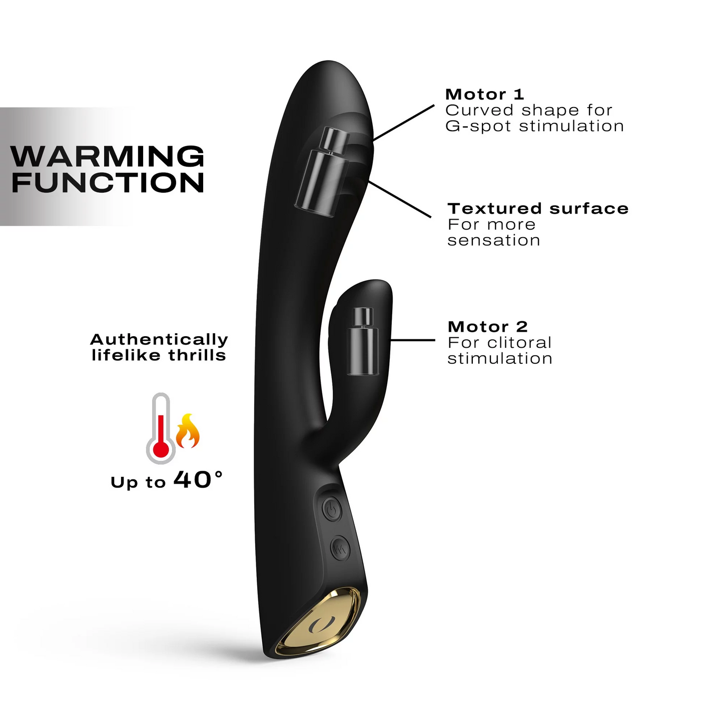 Flexi Rabbit - Warming Vibrator