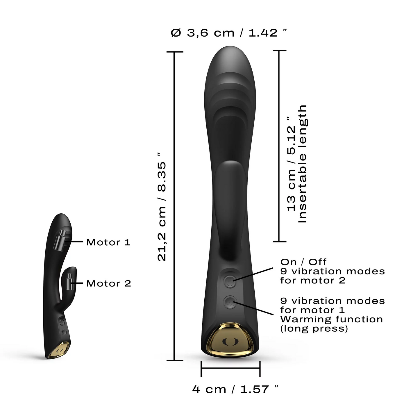 Flexi Rabbit - Warming Vibrator