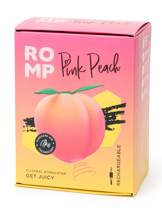 Pink Peach Clitoral Suction Toy