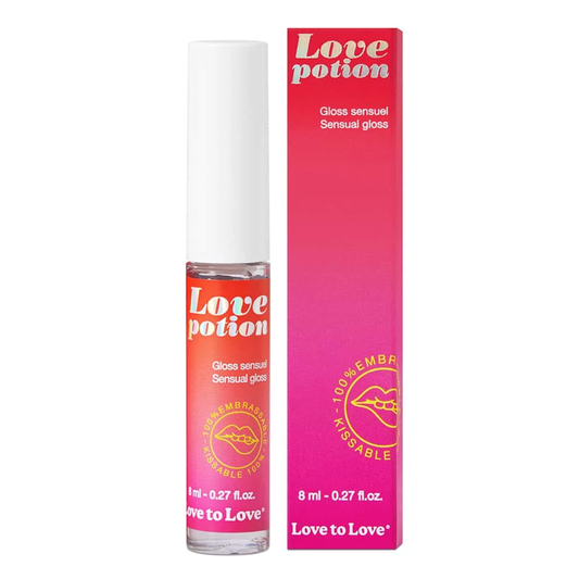 Love Potion Temperature Play Lip Gloss - Coconut Flavour