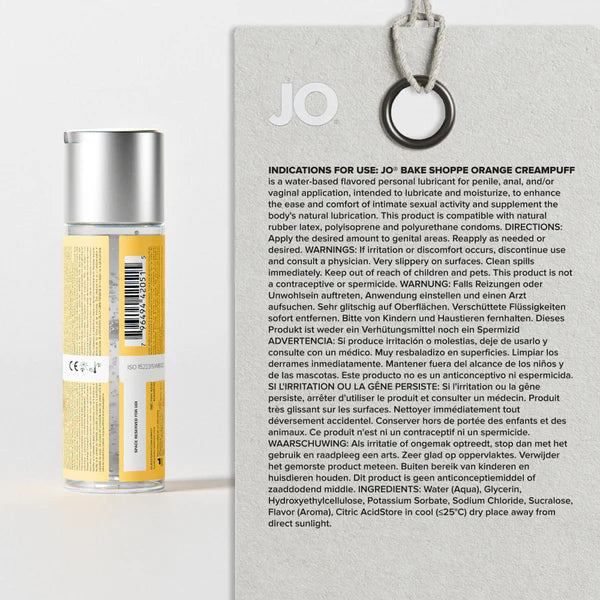 Orange Creampuff Lubricant