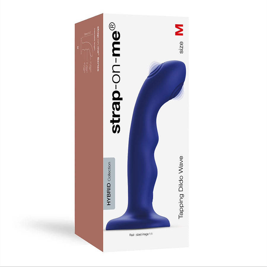 Tapping Dildo Medium - Blue