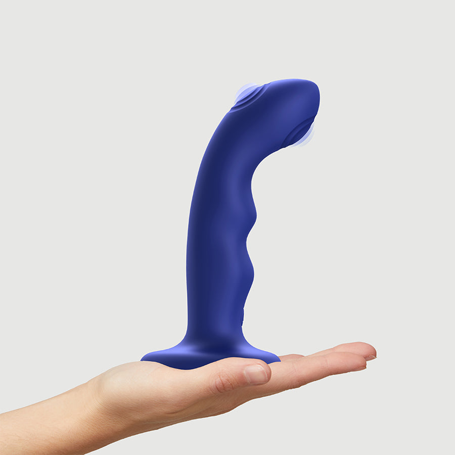 Tapping Dildo Medium - Blue