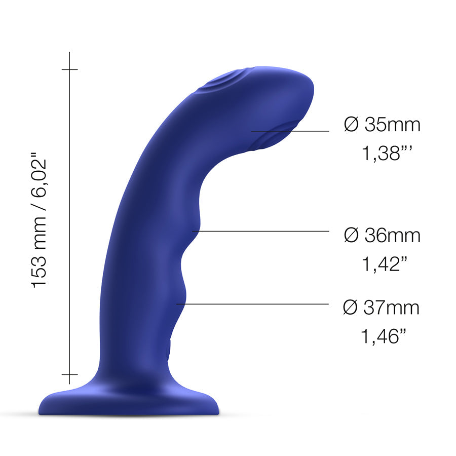 Tapping Dildo Medium - Blue