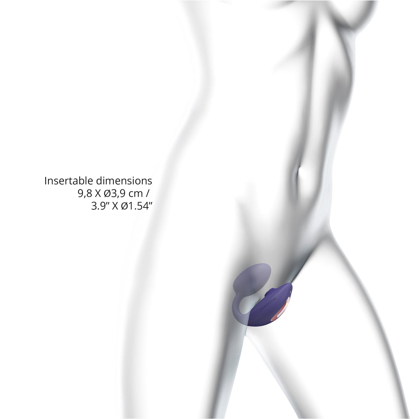 Wonderlover Remote Controlled Clitoral & G-Spot Vibe - Midnight Indigo