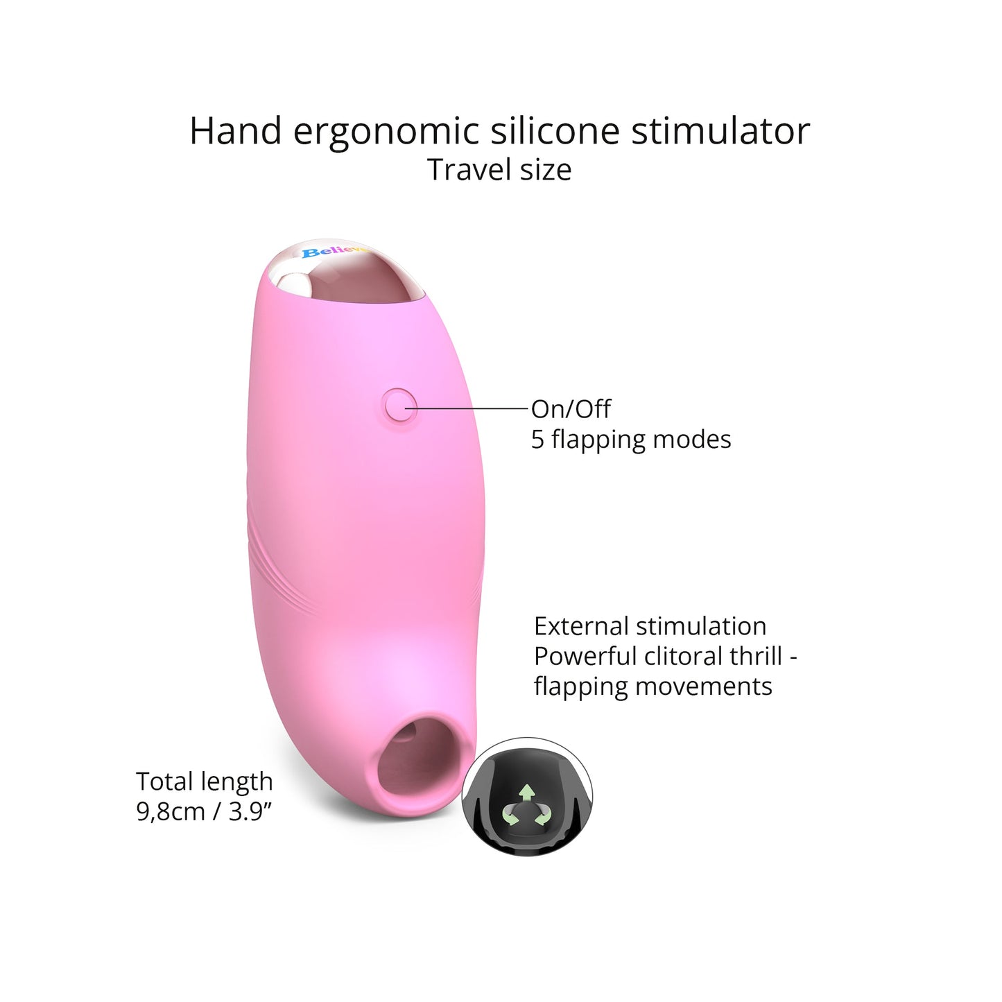 Believer - Clitoral - Pink Passion