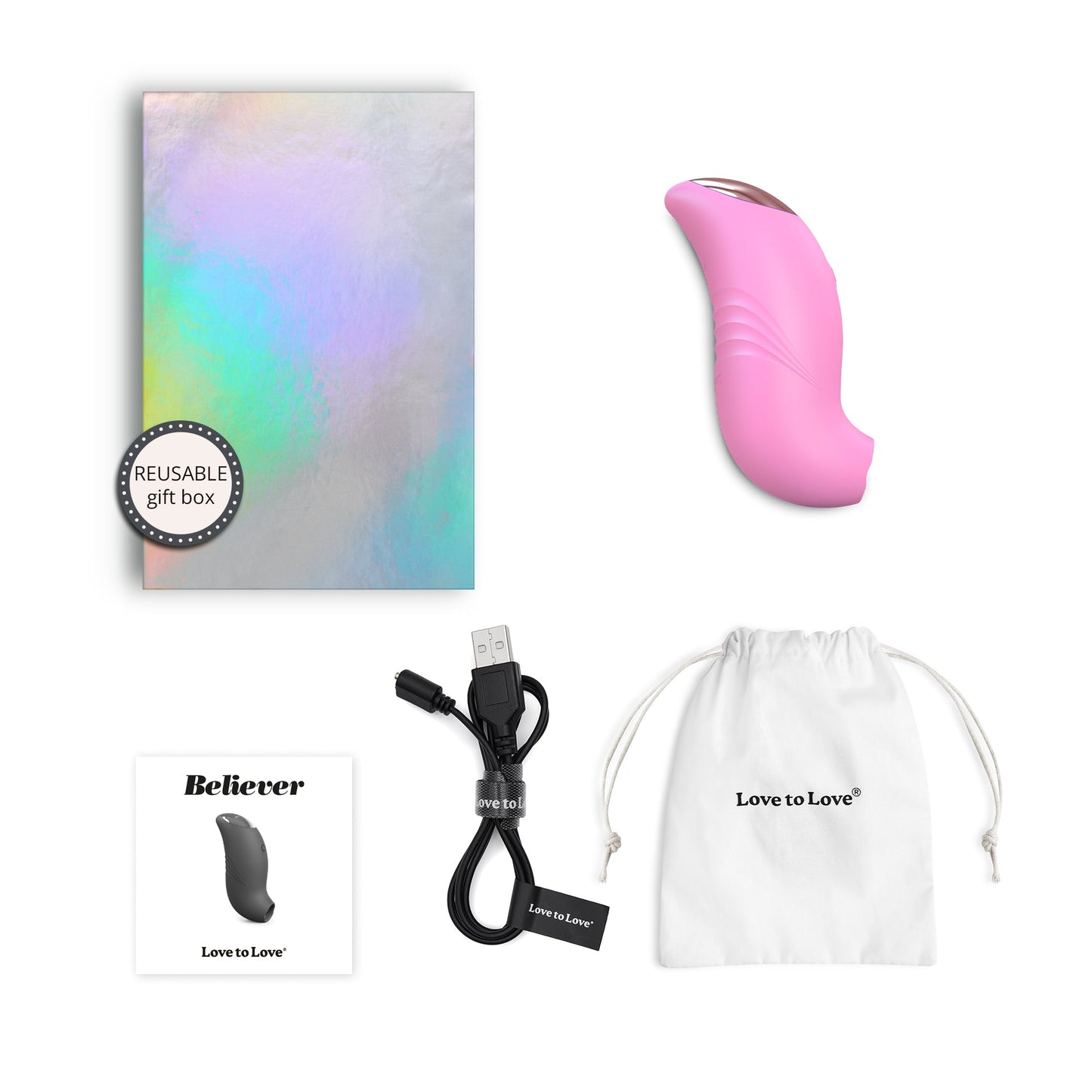 Believer - Clitoral - Pink Passion