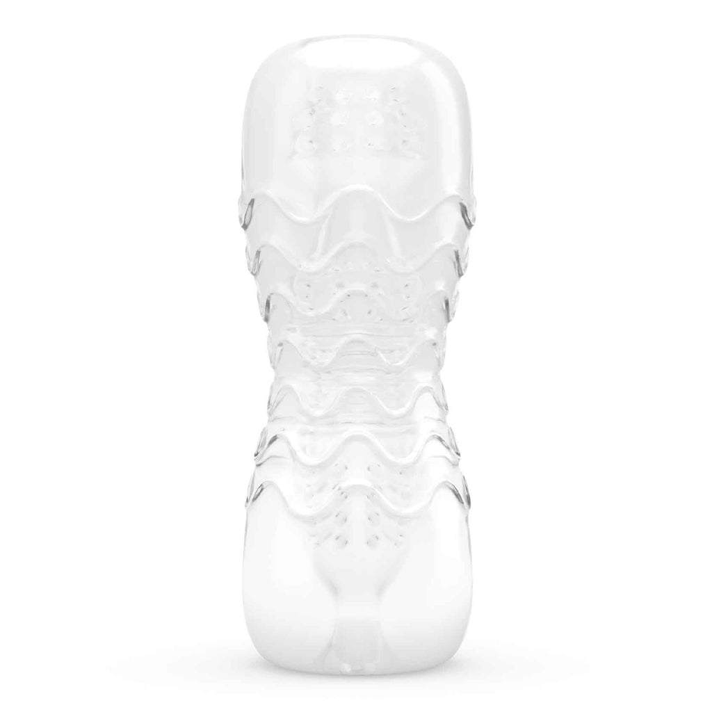 Double Oo - Clear Textured Stroker