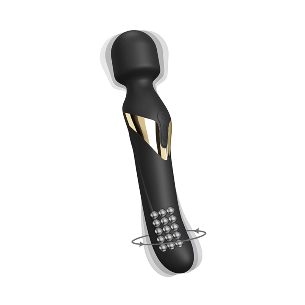 Dual Orgasms Wand Vibrator