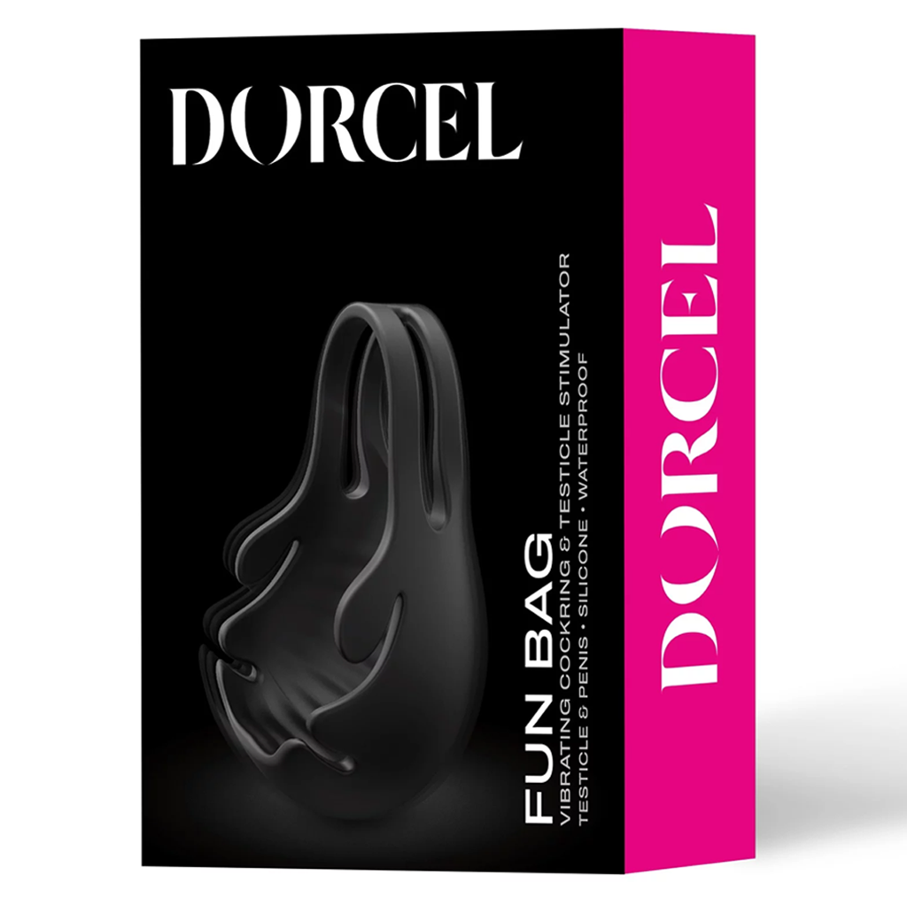 Fun Bag Vibrating C-Ring & Testicle Stimulator