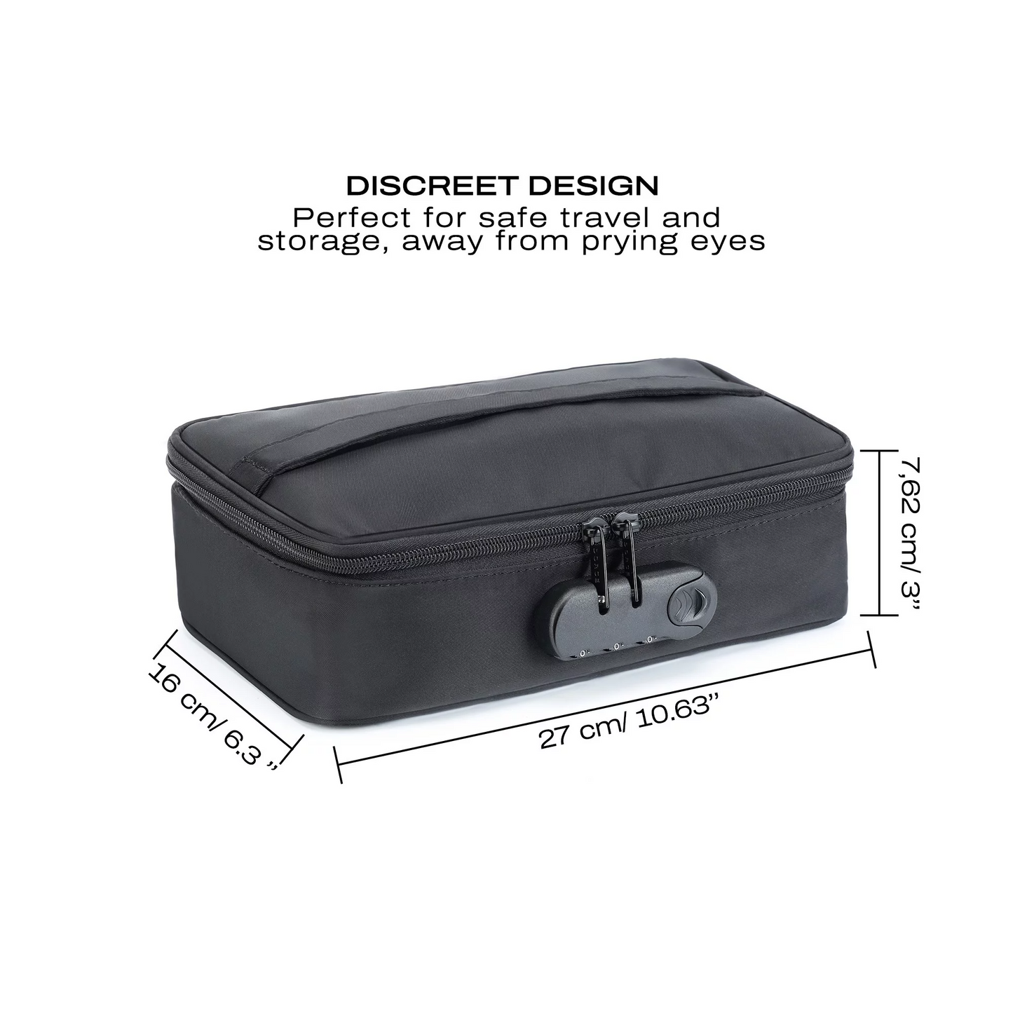 Discreet Toy Box - Black