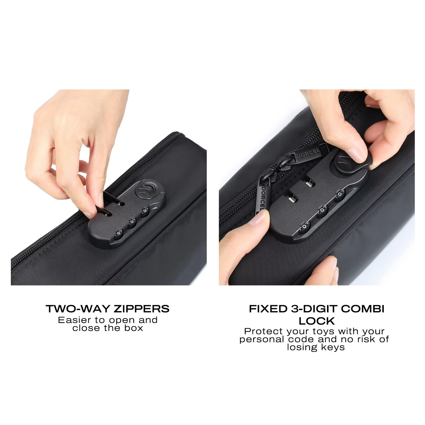 Discreet Toy Box - Black