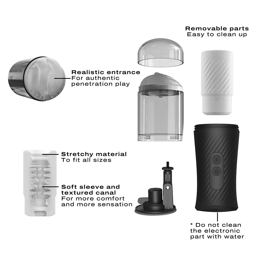 Thrust Blow Mountable Thrusting Stroker
