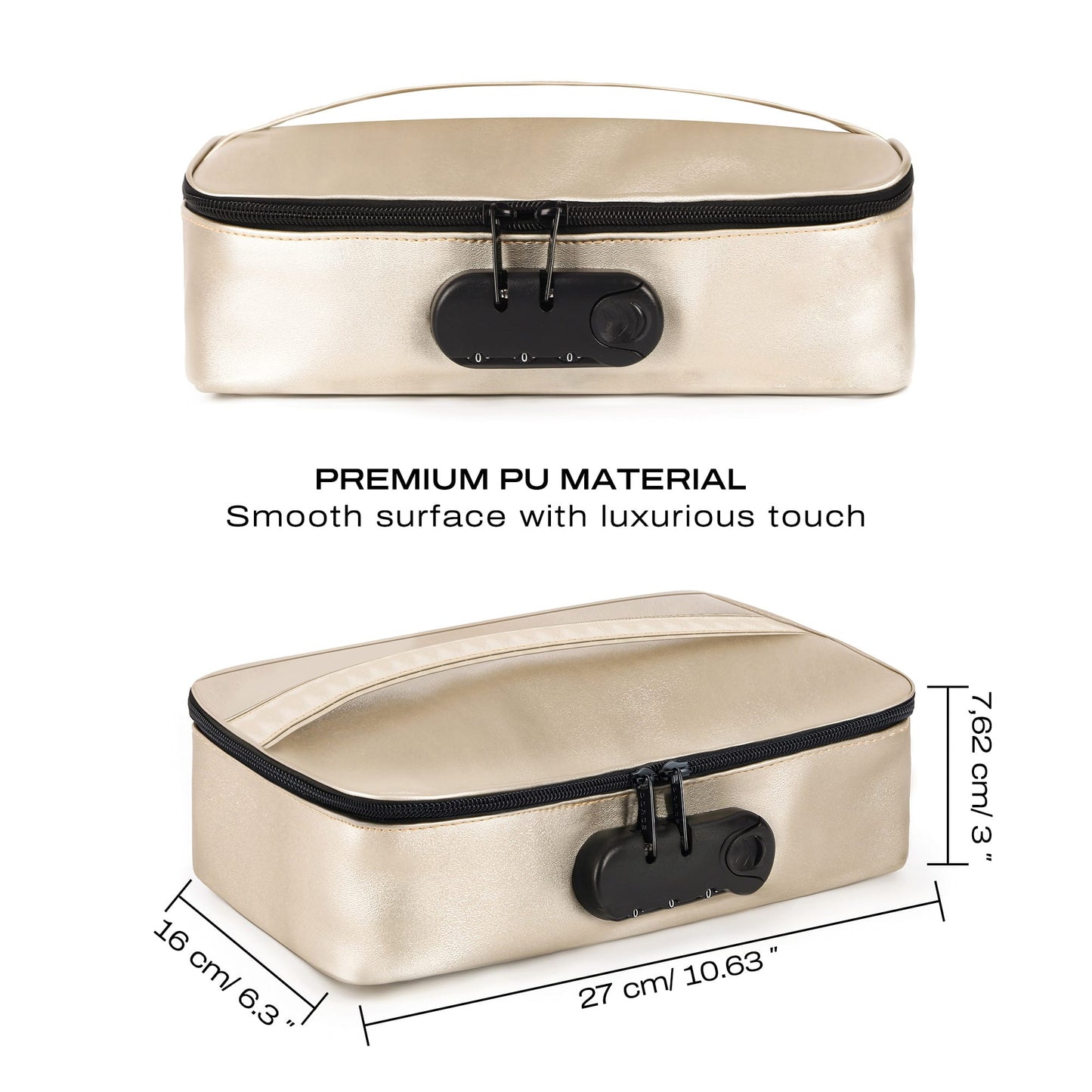 Discreet Toy Box - Gold