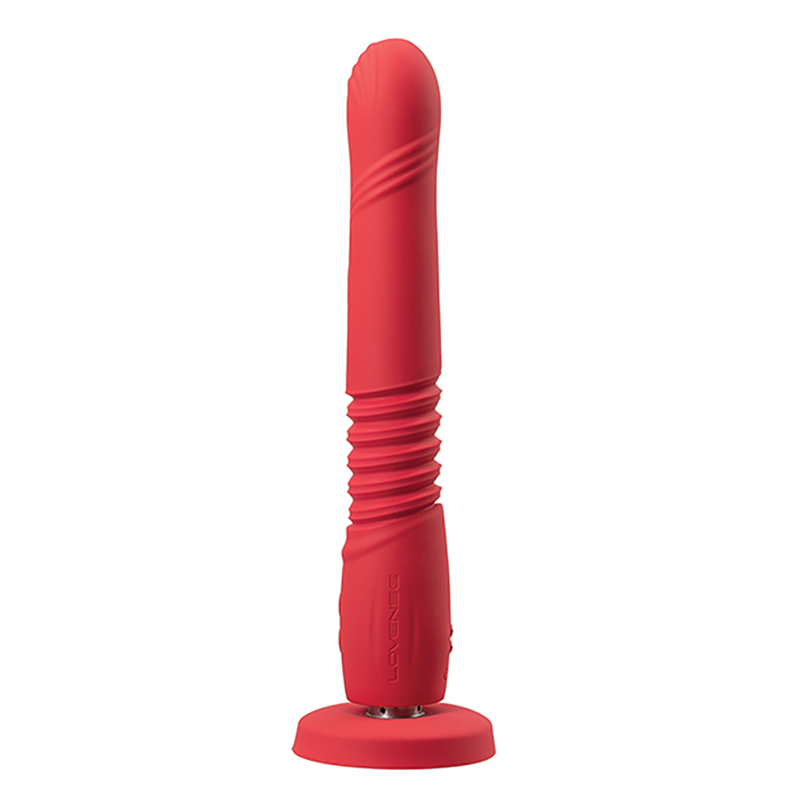 Gravity Thrusting & Vibrating Suction Cup Dildo