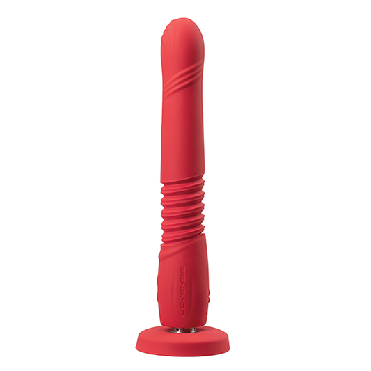 Gravity Thrusting & Vibrating Suction Cup Dildo