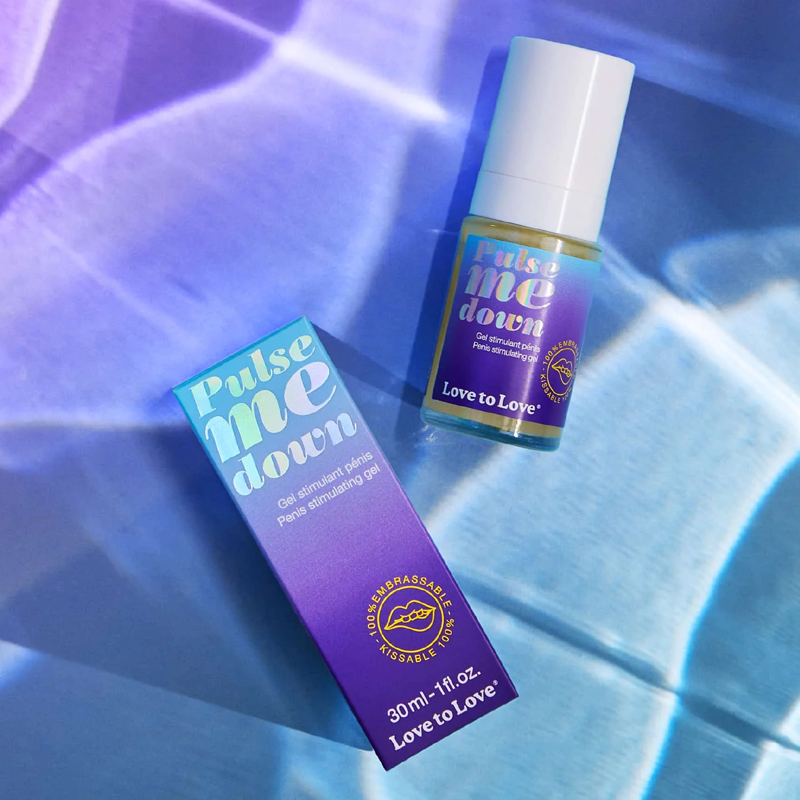 Pulse Me Down Penis Stimulating Gel - Mint