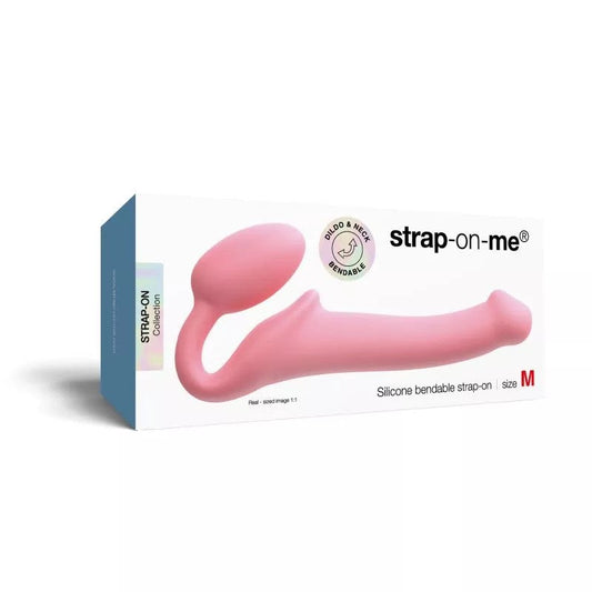 Bendable Strapless Strap-On Medium - Pink