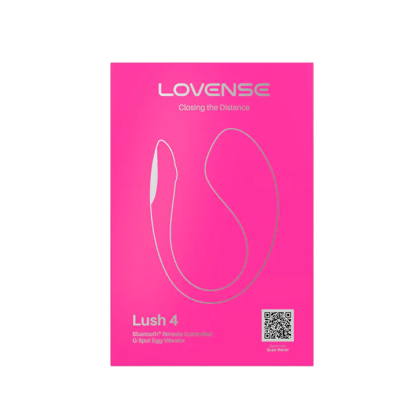 Lush 4 - Remote Controlled Vibrator - Pink
