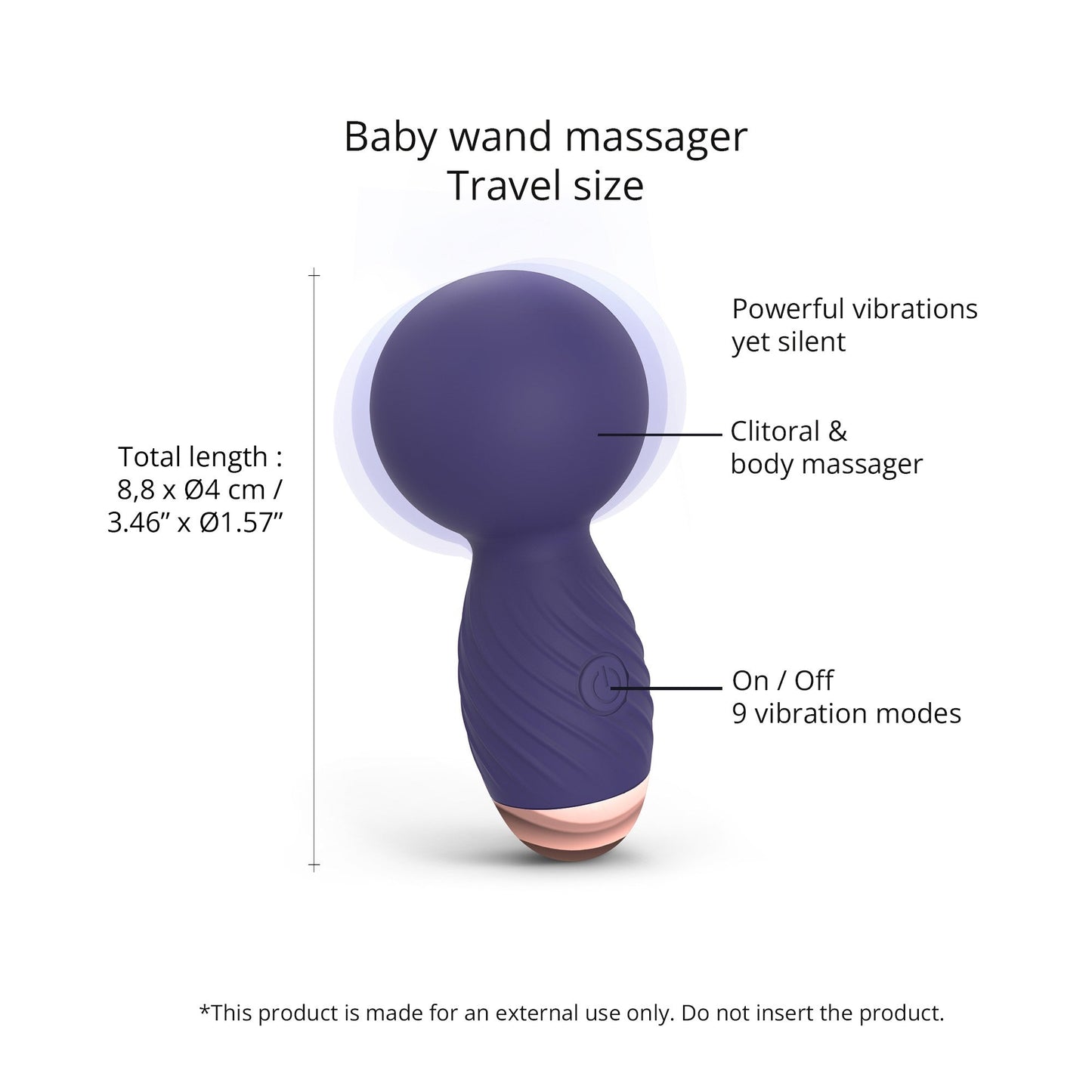 Itsy Bitsy Tiny Wand - Indigo