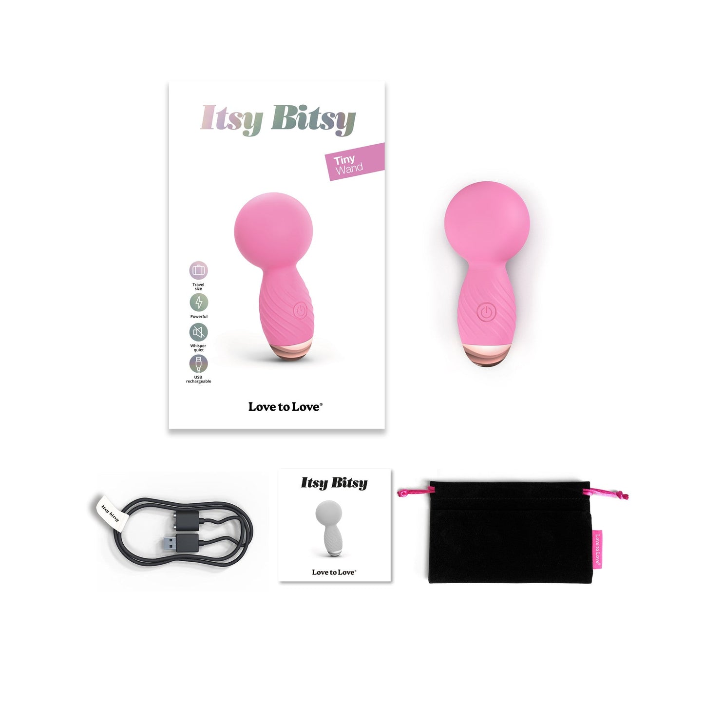 Itsy Bitsy Tiny Wand - Pink