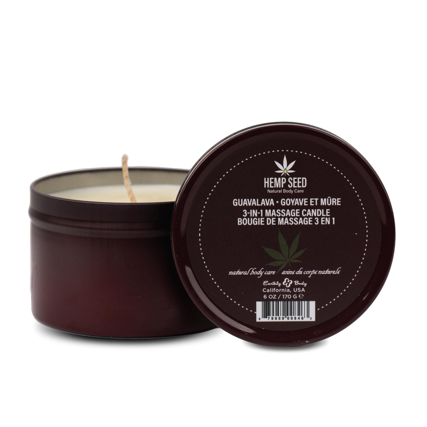 3-in-1 Massage Candle - Guavalava