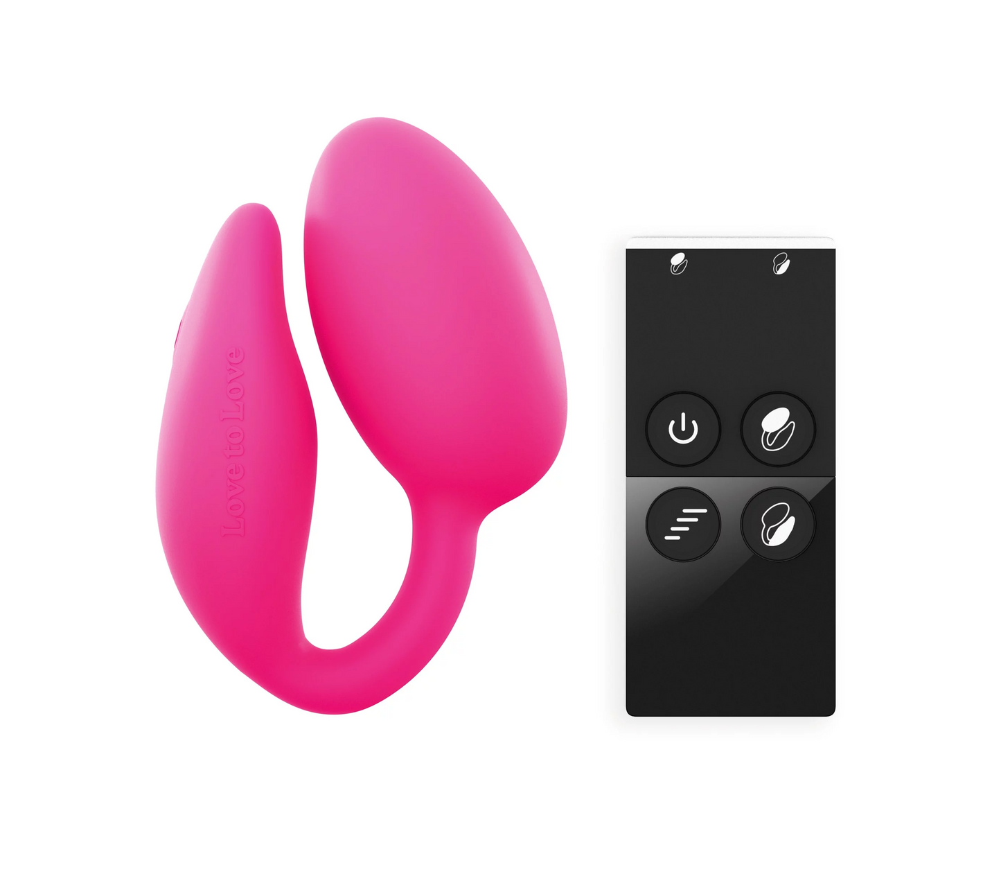 Wonderlove Remote Controlled Clitoral & G-Spot Vibe - Pink